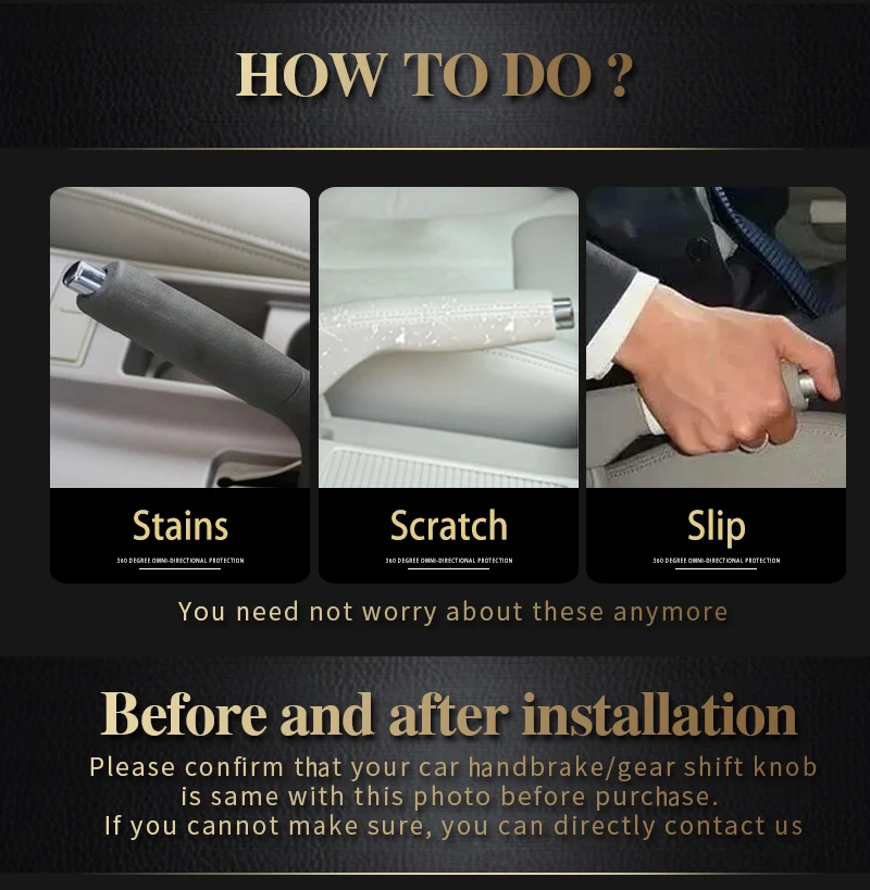 handbrake cover For Suzuki S-cross _02