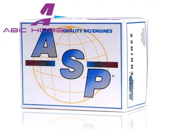 Двухтактный 2 тактный метаноловый нитро двигатель ASP 25CX с пусковым устройством 1/8
