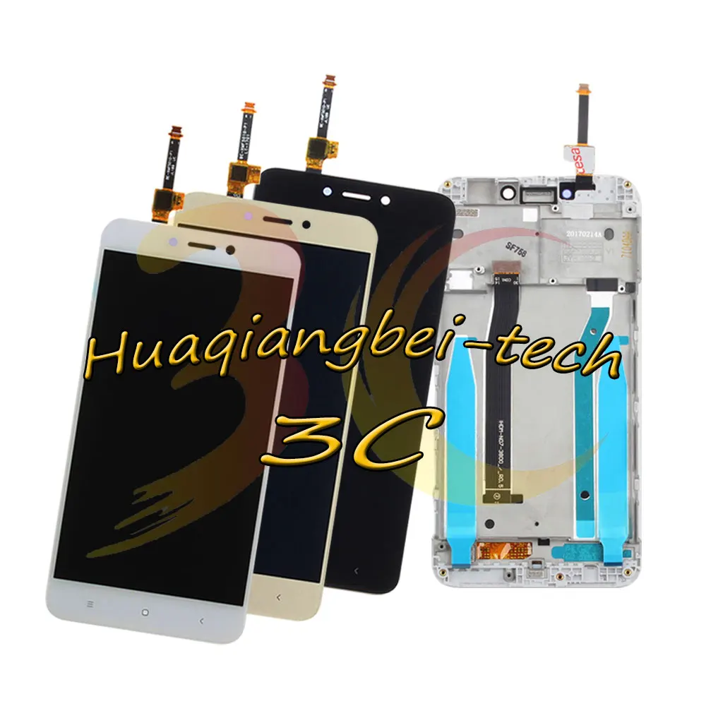 

5.0'' New For Xiaomi Hongmi 4X / Redmi 4x MAT136 Full LCD DIsplay + Touch Screen Digitizer Assembly With Frame 100% Tested