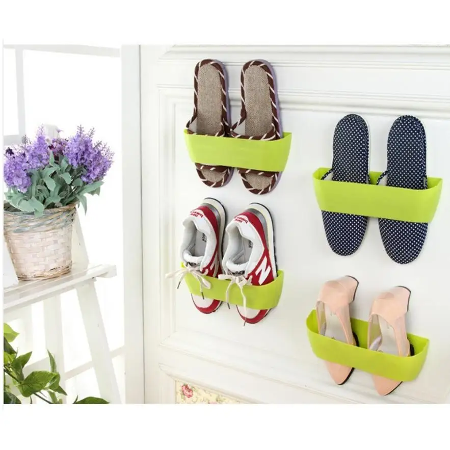 2018 NEW Kitchen Suction Cup Sink Holder Hanging Wall Shoes Rack Door