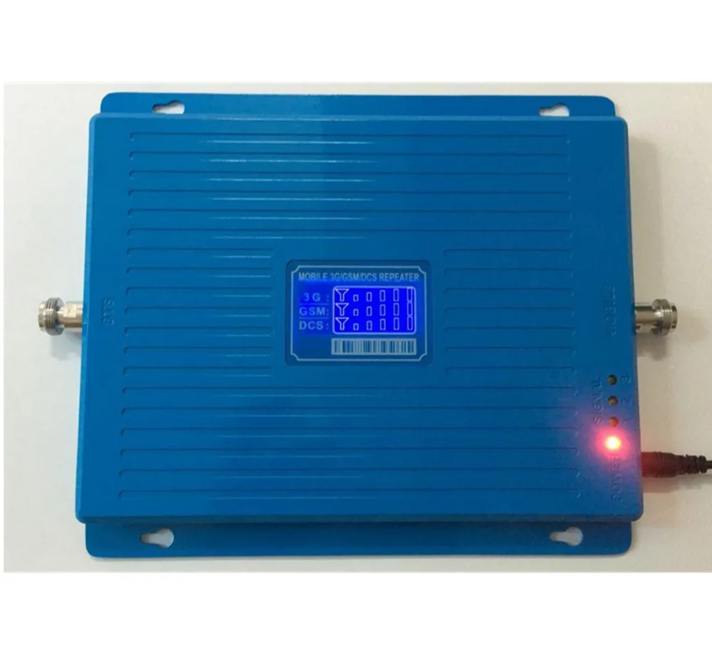 2G 3G 4G الثلاثي الفرقة هاتف محمول إشارة الداعم 70dB GSM 900 LTE 1800 WCDMA 2100 mhz المحمول الخلوية مكرر إشارة الهوائي مجموعة