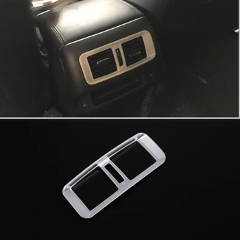 

For Nissan Terra 2018 1PC Matte ABS Chrome Car Rear Air Conditioner Vent Outlet Cover Trim Moldings Car Styling Auto Accessories