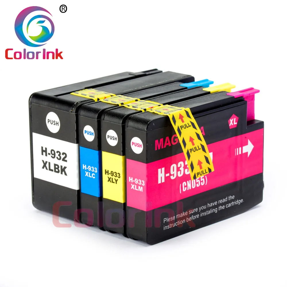Чернильный картридж ColorInk 932 933 для принтера HP 932XL 933XL Officejet 6100 6600 6700 7110 7610 7612 7510