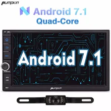 Pumpkin 7 Inch 2 Din Android 7.1 Univeral Car DVD Player GPS Navigation Bluetooth Car Stereo Subwoofer Wifi DAB+ Radio Headunit