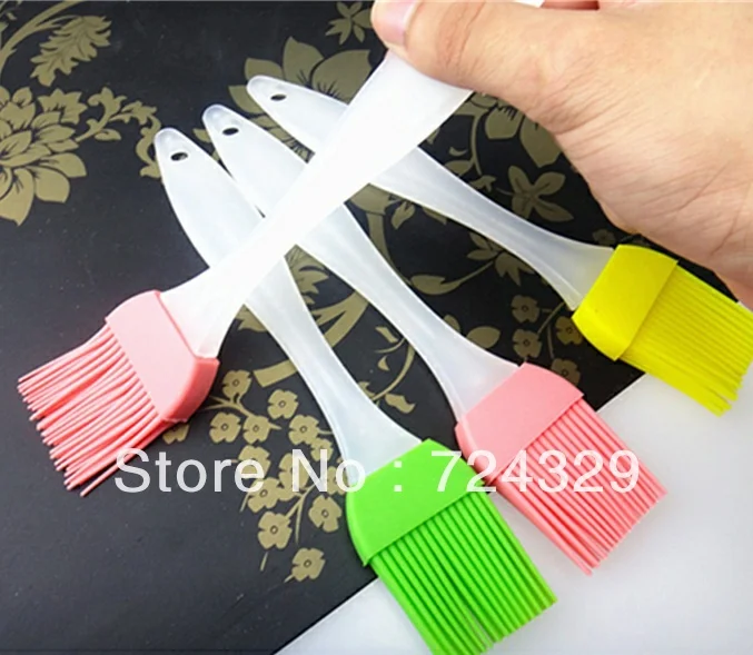 24 pcs 17.5CM Silicone Butter Brush Baking Supplies BBQ Bread Cake