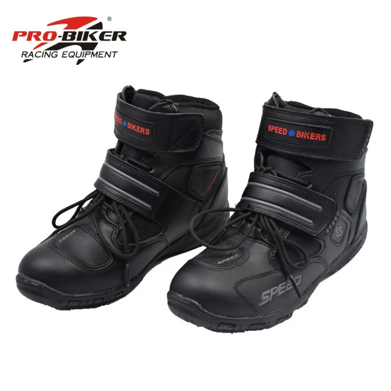 Motorcycle Leather Boots Riding Light Botas Motocross Moto Shoes Motorbike Racing Career Motorcycle Boots AliExpress