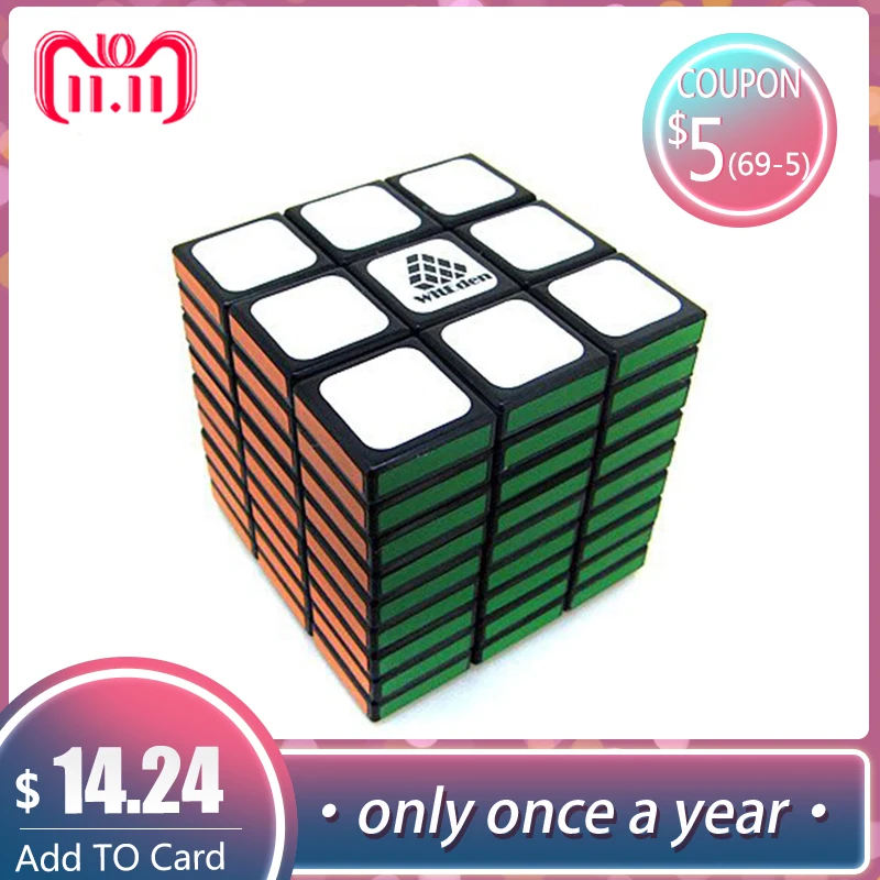 

Leadingstar WitEden 3x3x9 Professional Magico Cube 58mm strange-shape Magic Cubes Anti Stress Learning Educational Classic Toys