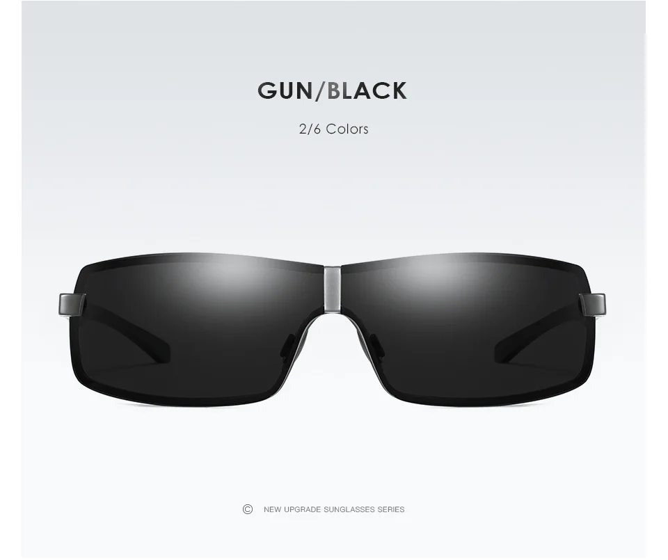 Марка дизайн поляризованные солнцезащитные очки Для мужчин Для женщин вождения солнцезащитные очки мужской моды Площадь Путешествия без