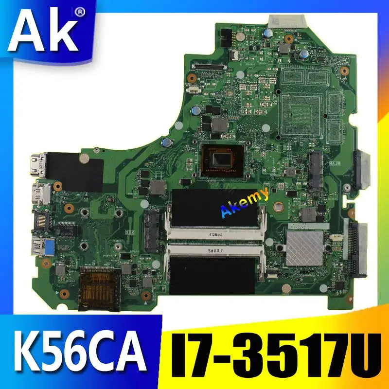 

AK K56CA Laptop motherboard para ASUS K56CA K56CM K56CB K56C K56 S550CA original Teste motherboard I7-3517U