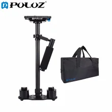 PULUZ S60T Professional Portable Carbon Fiber Tube Mini Handheld Camera Stabilizer DSLR Camcorder Video Stabilizing Steadicam