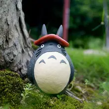 Миниатюрный Тоторо с шапка грибовидной формы сказочные Садовые принадлежности украшения для террариума 9,5 см