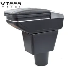 Vlarme pour LADA XRAY accoudoir intérieur Console centrale bras repose-bras boîte de rangement voiture-style décoration accessoires pièces 2018 2019 accessoire voiture intérieur