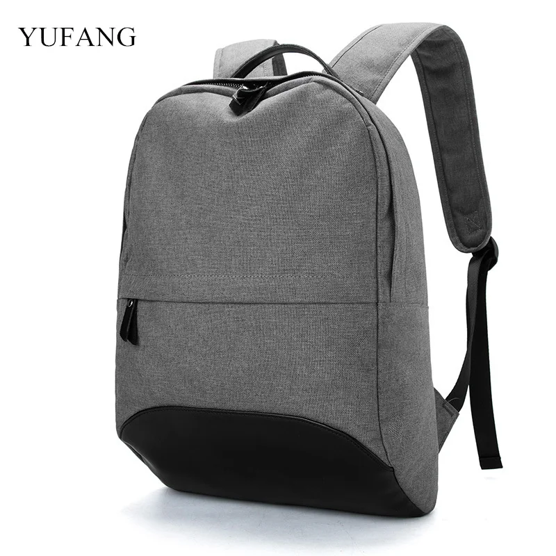 

YUFANG School College canvas laptop Backpack Space Mochila Modern Stylish Satchel Buniess Unisex Travel Bag