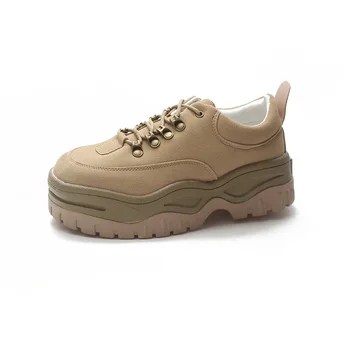 

Nice Summer New Women Single Shoes Korean Version Of The Wild Casual Shoes Thick Bottom To Increase The Platform Shoes