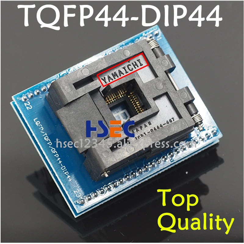 Высококачественный адаптер QFP44 TQFP44 к DIP44 тестовый блок адаптера ic adpater для