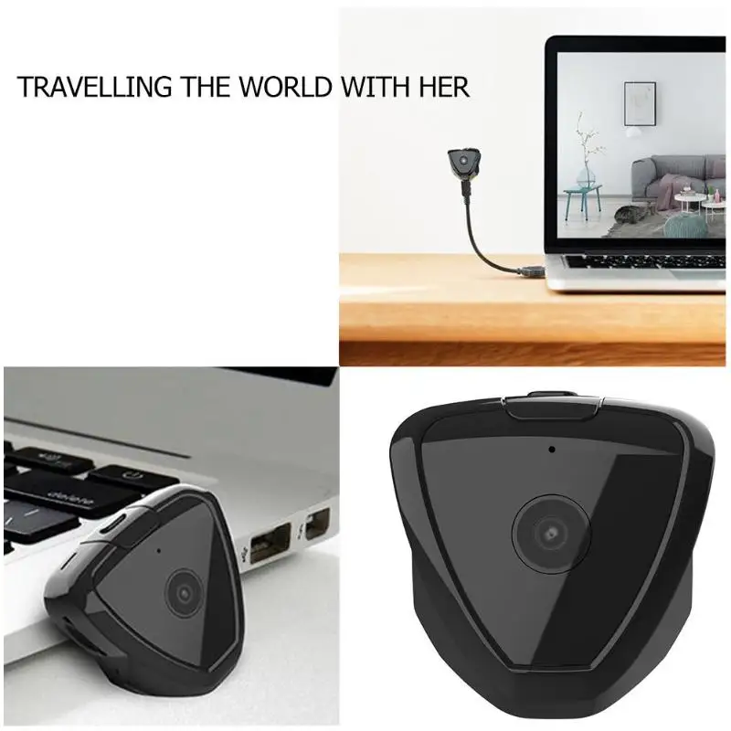 S6 HD 720 P Мини ip-камера WiFi камера видеонаблюдения с датчиком движения ночного видения для домашней видео безопасности магнитный зажим