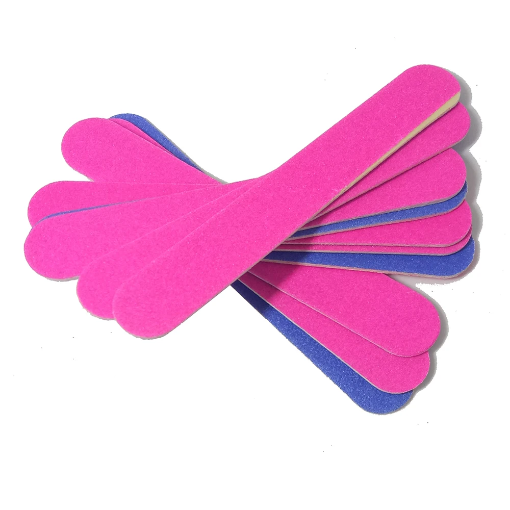 

Double-sided Nail Files Disposable Nail File Set Manicure Tools Portable Pedicure Rasp 180 240 grit Mini Nail Art Travel