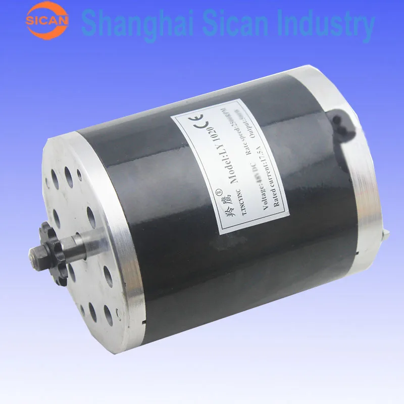 Electric Motor 36v Volt 350w Watt 12.5 Amp Scooter 11T Tooth 6mm ZY1020 on
