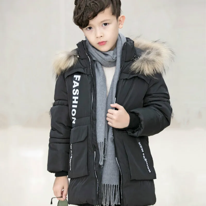 Winter Children's Clothing Student Costume Male Big Dongmao Collar Coat Children Thickened Medium Long Jacket Warm Down Jacket
Winter Children's Clothing Student Costume Male Big Dongmao Collar Coat Children Thickened Medium Long Jacket Warm Down Jacket