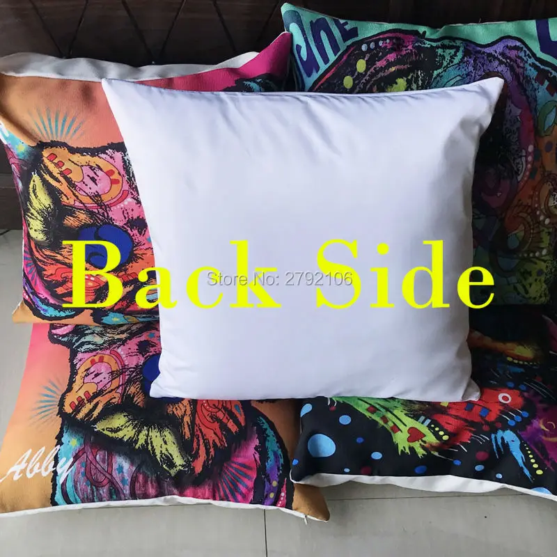 لطيف الملونة الريش الزخرفية غطاء الوسادة القطن غطاء مسند كنبة مربّع 50x50 سنتيمتر كيس وسادة المنزل مكتب سيارة ديكور للكنبة