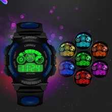 Fashion Sport Children Watch Kids Watches For Boys Girls Clock Students Electronic Wrist Watch LED Digital Wristwatch Child Gift