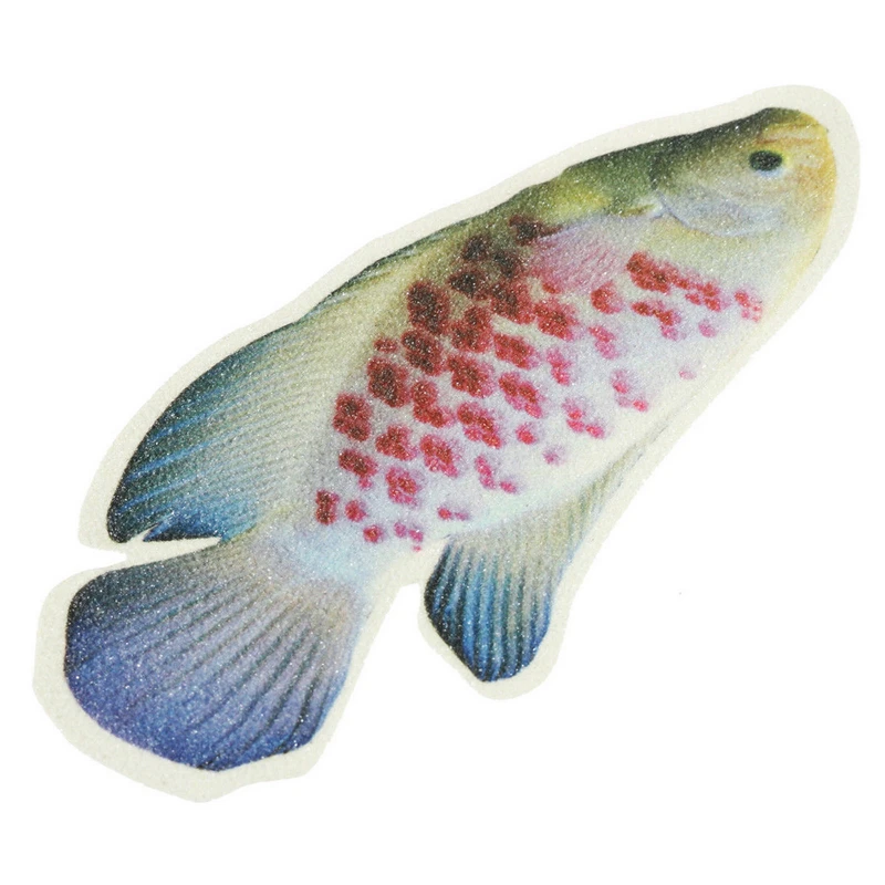 6pcs/lot Bathtub Anti-slip Fish Stickers Kid Shower Safety Stickers Cute Cartoon Wall Stickers Bathroom Decoration