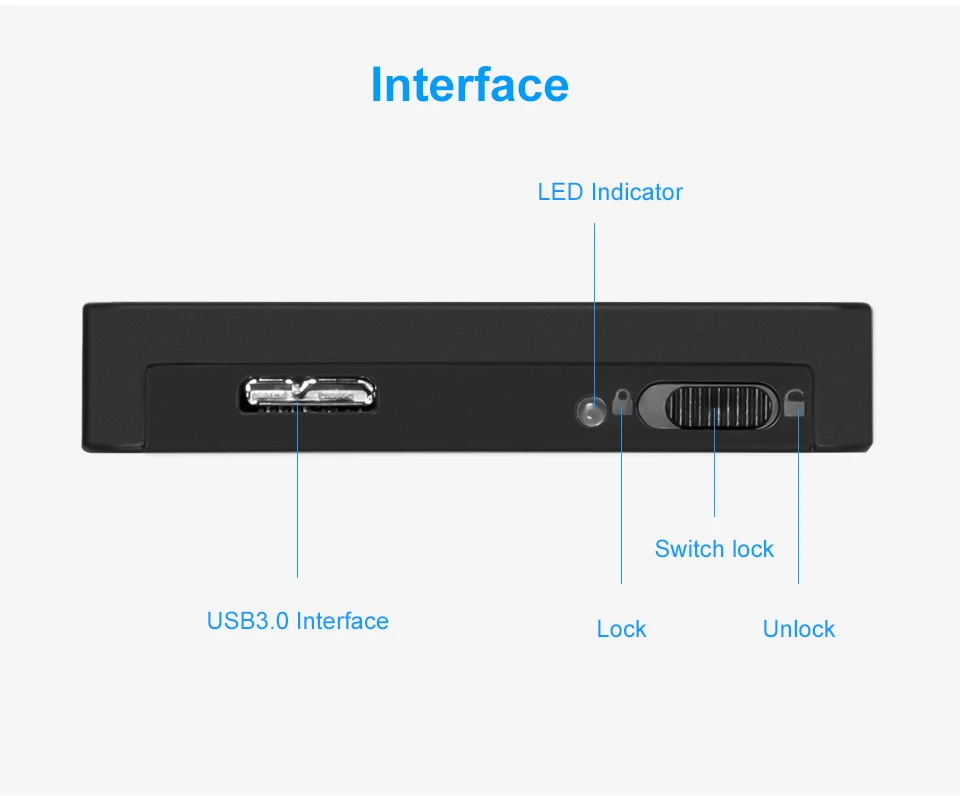 HD215mobile HDD Enclosure 3