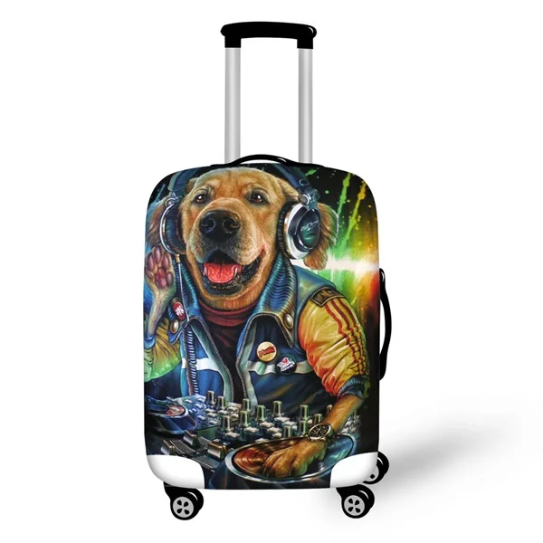 Buy INSTANTARTS Golden Retriever Dog Print Luggage