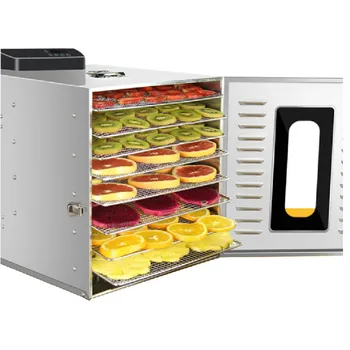 

8 trays high efficiency commercial fruit and vegetable dryer machine food drying machine/dried food dehydrator