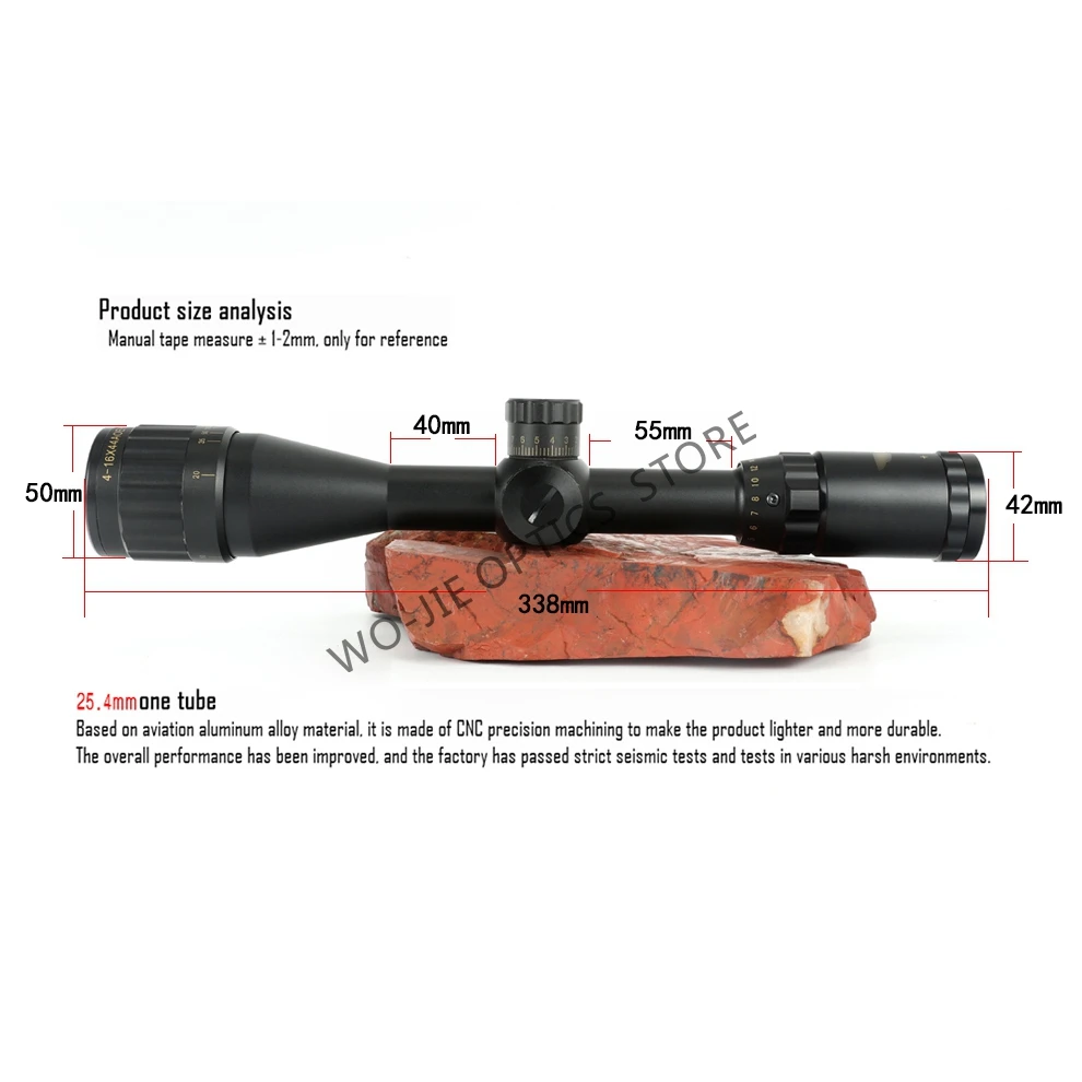 BSA 4-16X44 AOEYS тактический прицел для снайпера оптический прицел Охотничья винтовка с прицелом air red dot страйкбол аксессуары для винтовки прицел