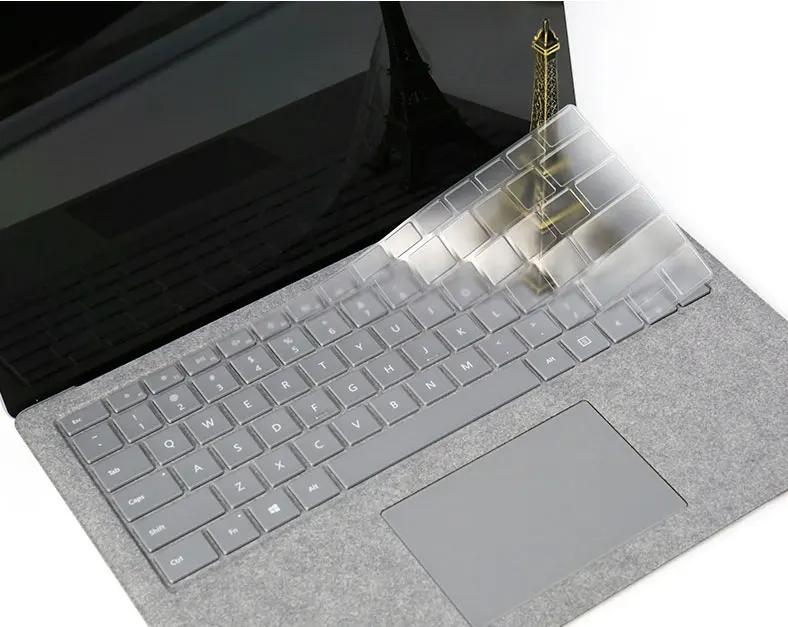

For Microsoft Surface Book 2 15 inch 2018 Clear TPU Keyboard Cover Laptop Keyboard Waterproof Surfacebook 15.6 Washable Cover