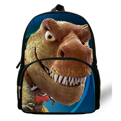 12 дюймов модные рюкзаки для дошкольников с животными сумка с динозавром для детей мальчиков Дракон тираннозавр сумка для Kindergarden - Цвет: mB947