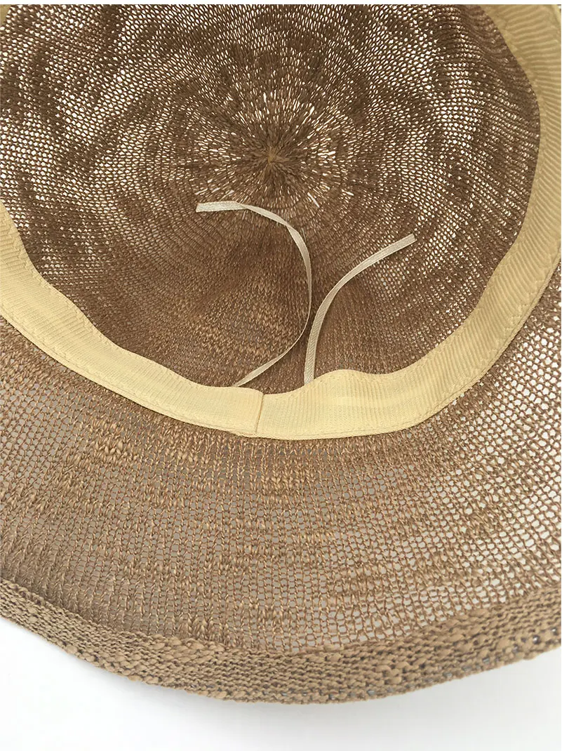 bucket hat women bucket hat black white polyester Bucket Hats (5)