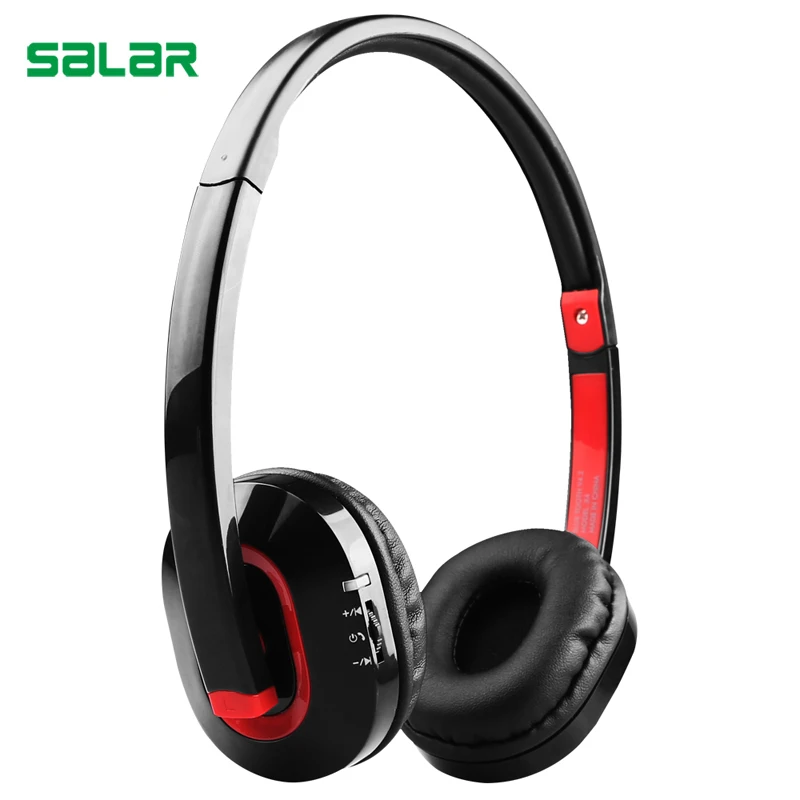 Salar X4 портативная Hi Fi стерео Беспроводная Bluetooth гарнитура с микрофоном глубокий
