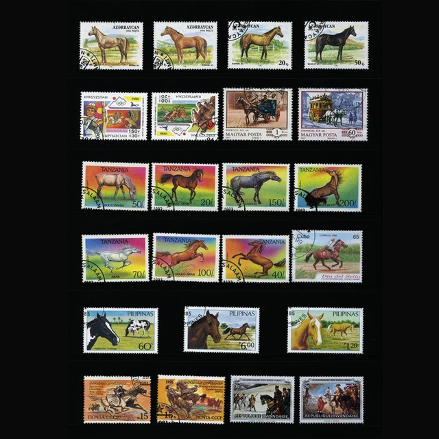 세계 각국의 수집용 우표로 유익한 취미를 만끽하세요!