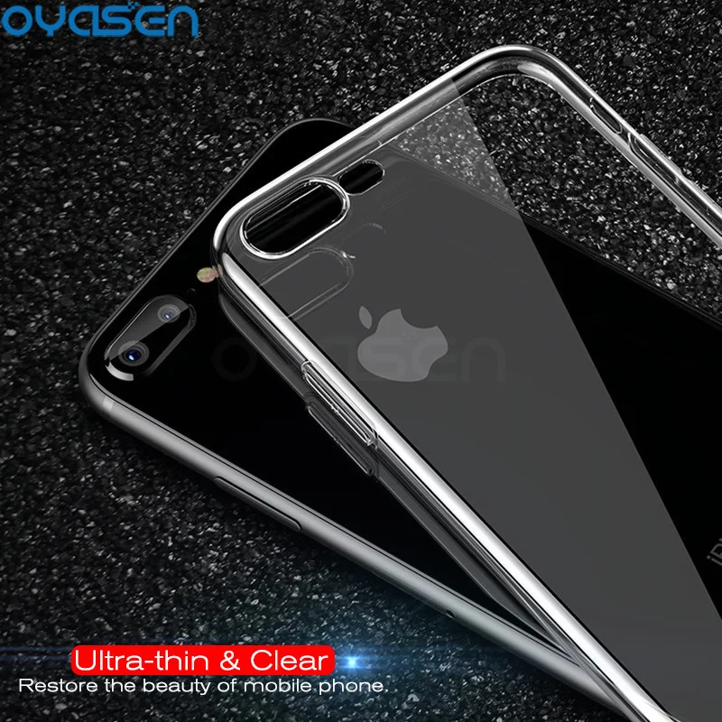 

Ultra-thin TPU Cases For iPhone 8 7 6s 6 Plus Soft Silicone Dustproof Phone Protector Shell For iPhone 6 6s 7 8 Plus 4.7'' 5.5''