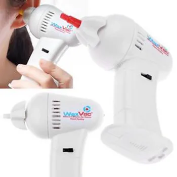 

Portable Size Electric Ear Vacuum Cleaner Ear Wax Vac Removal Safety Body Health Care with Soft & Safety Head Ear Care Tool