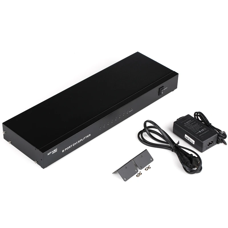 MT Viki 8 портовый разветвитель DVI видеодистрибьютор 1x8 I 24 + 1 5 совместимый с 2048x1536
