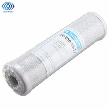 

Warmtoo Replacement Activated Carbon 10 inch Water Filter Reduce Chlorine Whole House RO CTO 5 Micron New Arrival