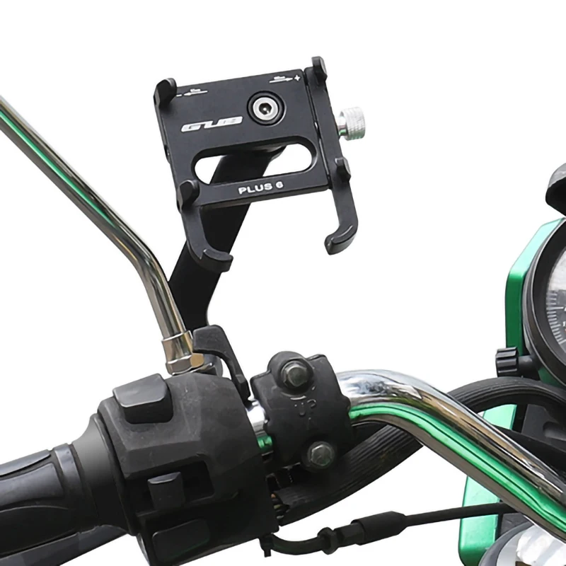 Алюминиевый держатель для мотоцикла заднего вида Регулируемый универсальный держатель для крепления мобильного телефона на велосипед телефон gps подставка для руля для iPhone