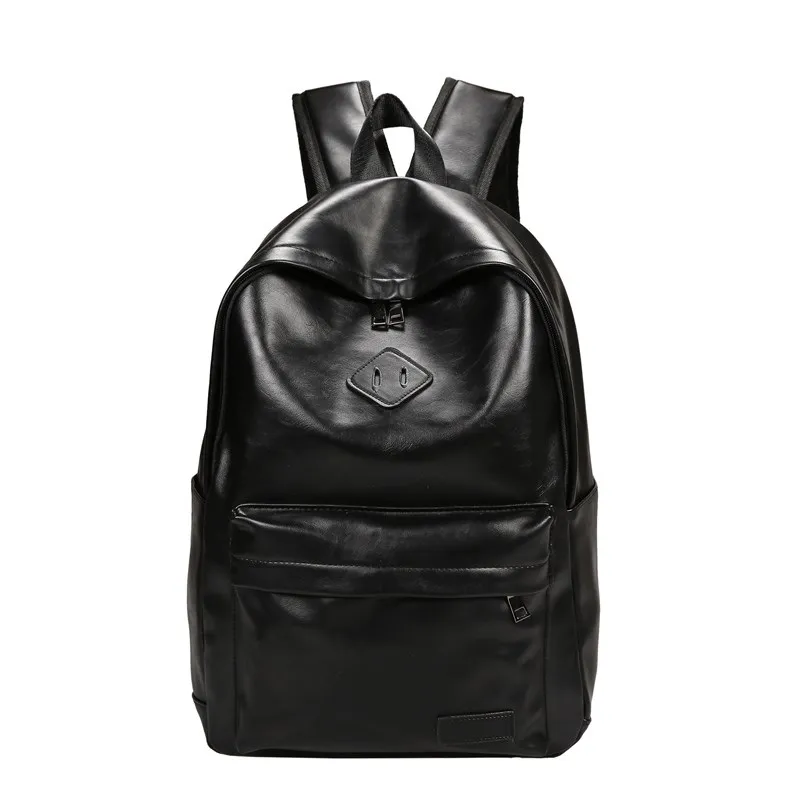 

brand Hot fashion Men's Backpack waterproof PU Bags Multifunction Men Backpack High Quality Leatherwear Rucksack