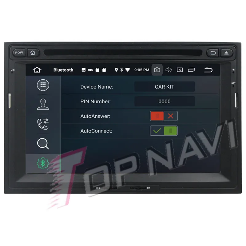  1 din For Peugeot Partner 2015 2016