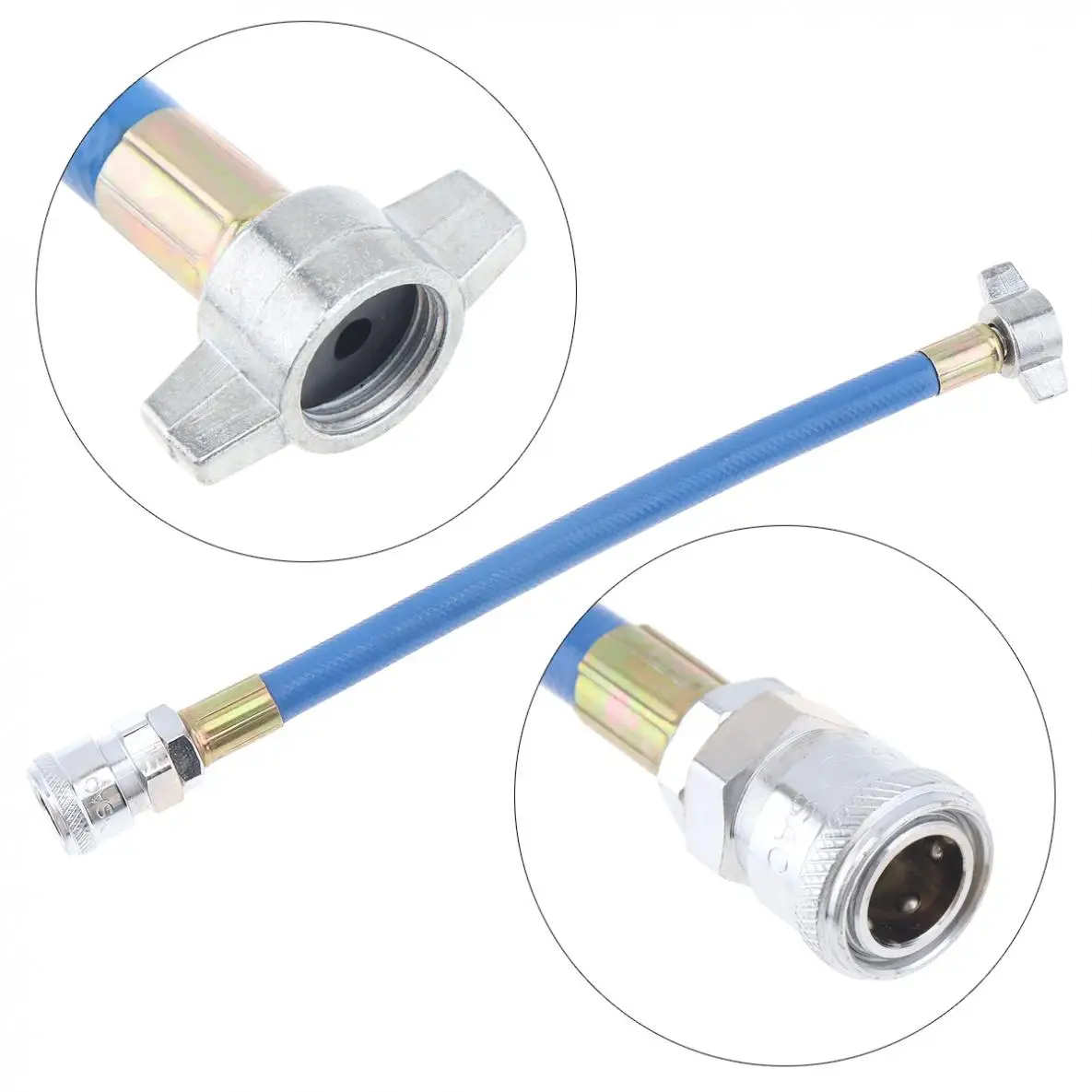 TORO High Pressure Lengthen Pneumatic Cleaning Dust Gun Set with 6M Flexible Telescopic Hose and Hand Air Valve for Car Cleaning
