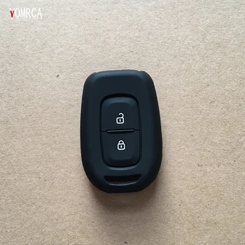 

Hot sale high quality Silicone Rubber Car Key Cover Back protector case for Renault 2 buttons protect shell starline a91