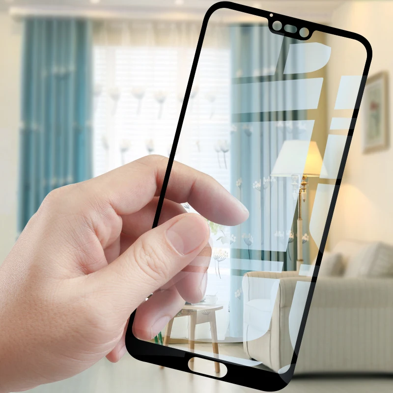MAKAVO-For-Huawei-Honor-10-Tempered-Glass-2-5D-Full-Cover-Screen-Protector-Armor-Film-For (1)