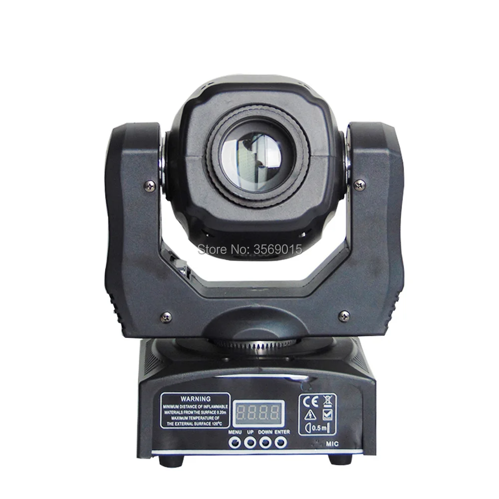 Eyourlife LED Inno Pocket Spot Mini Moving Head Light 60 Вт DMX dj 7 gobos effect stage lights|Эффект освещения сцены| |