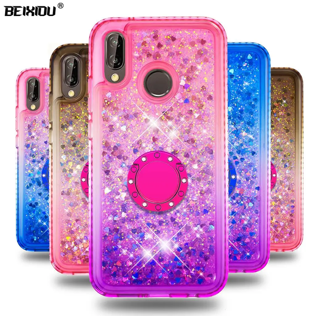 Зыбучие пески bling чехол для телефона huawei P20 lite TPU задняя крышка Nova 3e ANE-LX1 ANE-LX2 5 84&quot |
