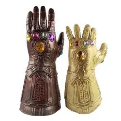 Танос Бесконечность Gauntlet Marvel легенды светодиодный Gauntlet Glove Мстители Косплэй опора