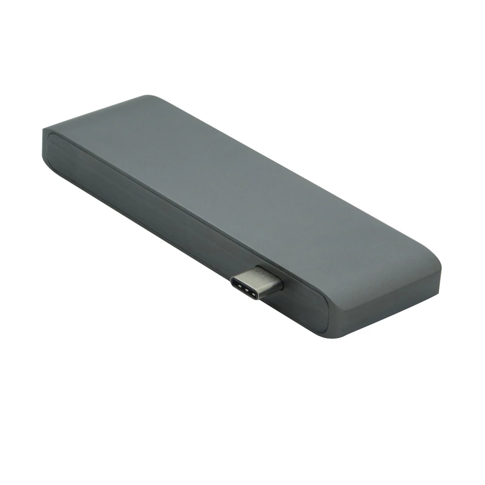 USB C 허브 유형 C 개/몫 USB 3.0 허브 Macbook 12 인치 13 인치 카드 리더 어댑터 충전 포트 USB 3.0