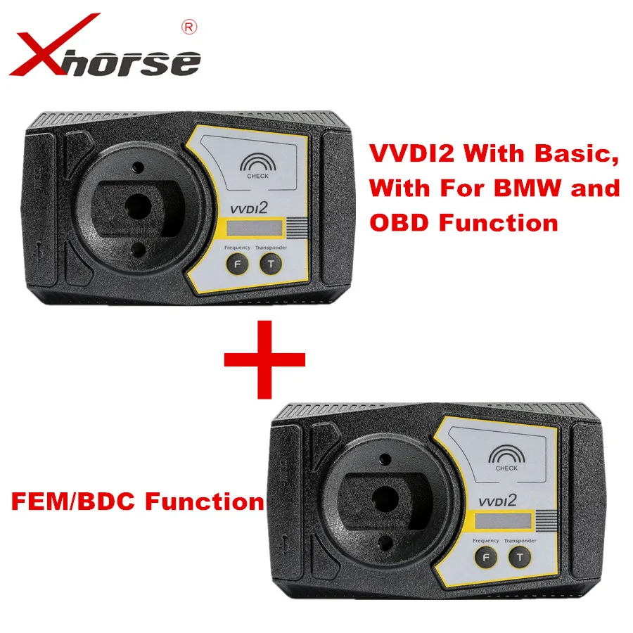 Оригинальный Xhorse VVDI2 командир Ключевые программист с основной для BMW и OBD Функция s Недавно FEM/BDC авторизация